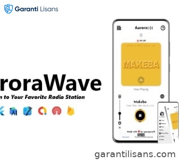 AuroraWave – Single Station Radio App | ADMOB, ONESIGNAL, FIREBASE