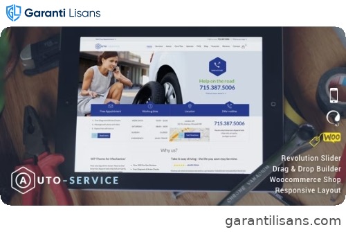 Auto Mechanic WordPress Theme