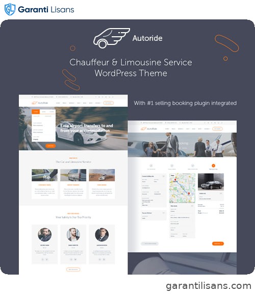 AutoRide – Chauffeur Limousine Booking WordPress Theme