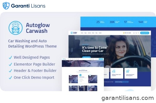 Autoglow – Car Wash WordPress Theme