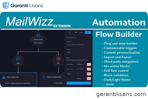 Automation Flow Builder for MailWizz EMA