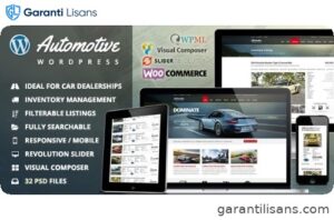 Automotive Car Dealership Business WordPress Theme