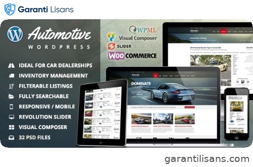 Automotive Car Dealership Business WordPress Theme