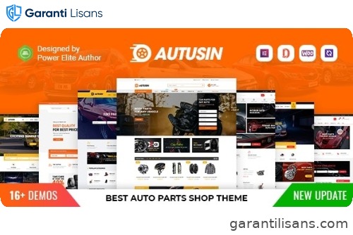 Autusin – Auto Parts & Car Accessories Shop Elementor WooCommerce WordPress Theme