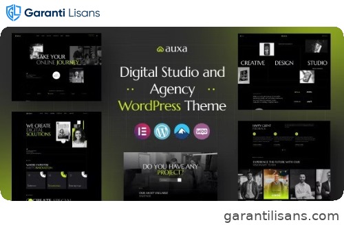 Auxa – Digital Studio and Agency WordPress Theme