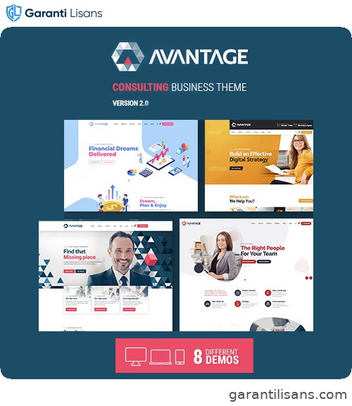 Avantage – Business Consulting WordPress Theme