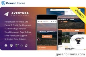Aventura – Travel & Tour Booking System WordPress Theme