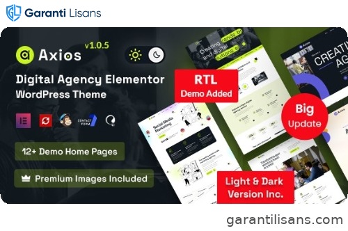 Axios – Digital Agency WordPress Theme