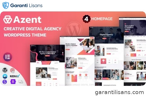 Azent – Creative Digital Agency WordPress Theme