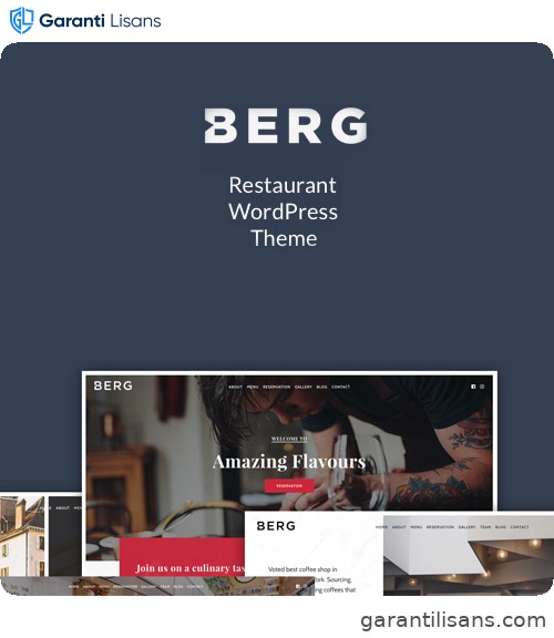 BERG – Restaurant WordPress Theme