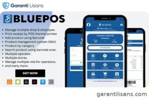 BLUEPOS – Android Mobile Point of sale (POS) With Admin Backend API