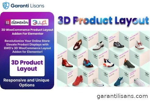 BWD 3D WooCommerce Product Layout Addon For Elementor