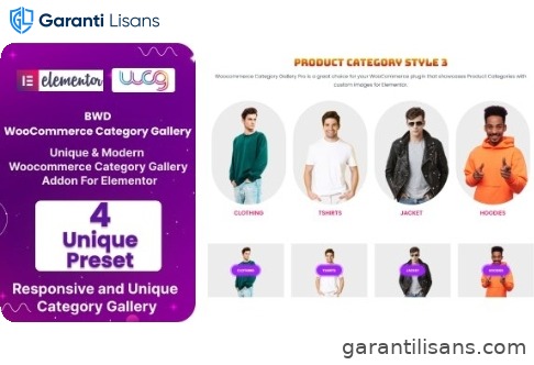 BWD WooCommerce Category Gallery Addon For Elementor