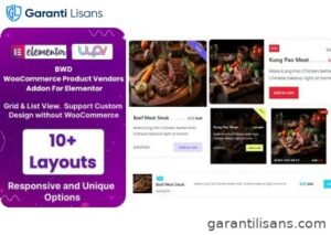 BWD WooCommerce Product Vendors Addon For Elementor