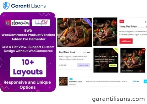 BWD WooCommerce Product Vendors Addon For Elementor