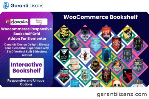 BWD Woocommerce Responsive Bookshelf Grid Addon For Elementor