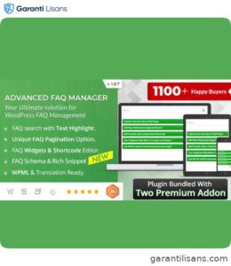 BWL Advanced FAQ Manager