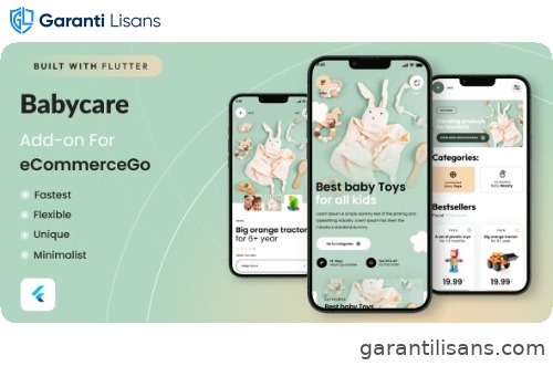 BabyCare – Mobile Apps for eCommerceGo SaaS