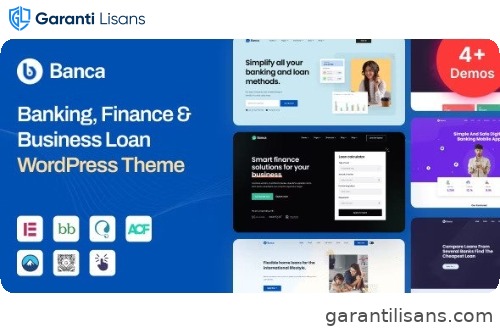 Banca – Banking, Finance & Business Loan WordPress Theme