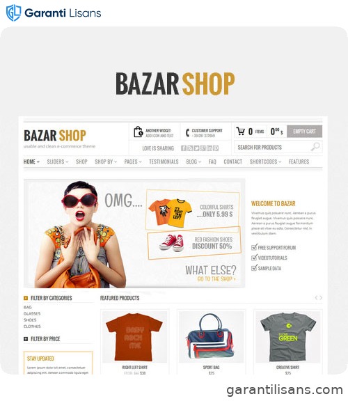 Bazar Shop – Multi-Purpose e-Commerce Theme