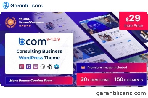 Bcom – Consulting Business WordPress Theme