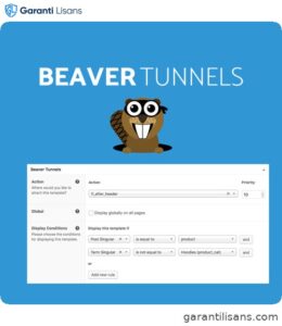 Beaver Tunnels Addon