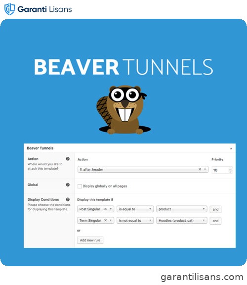 Beaver Tunnels Addon