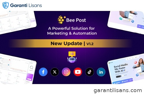 BeePost – AI Social Media Management & Content Creation SaaS with Subscription System