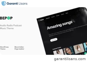 Bepop – Non-stop Music WordPress Theme