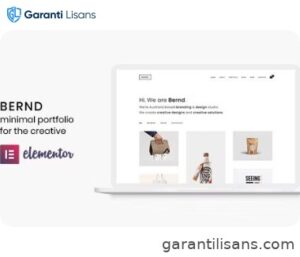 Bernd – Minimal WordPress Portfolio Theme