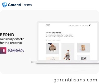 Bernd – Minimal WordPress Portfolio Theme