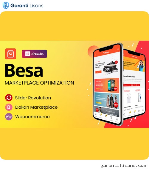 Besa – Elementor Marketplace WooCommerce Theme