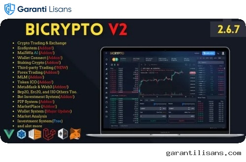 Bicrypto – Crypto Trading Platform, Exchanges, KYC, Charting Library, Wallets, Binary Trading, News