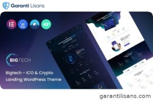 Bigtech – ICO & Crypto Landing WordPress Theme