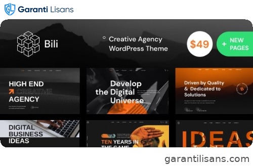 Bili – Creative Agency WordPress Theme
