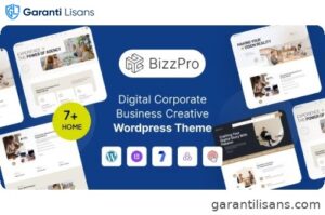 Bizzpro – Digital Corporate Business Creative WordPress Theme Multipurpose