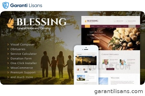 Blessing | Funeral Home Services & Cremation Parlor WordPress Theme