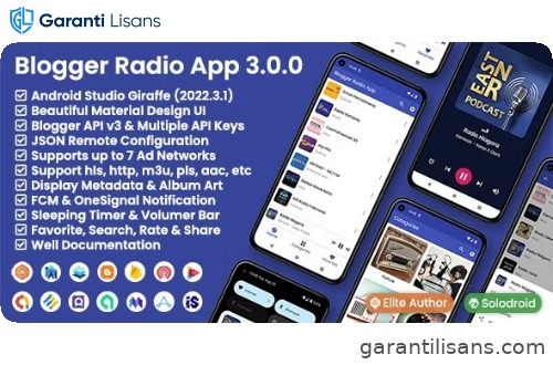 Blogger Radio App – Blogger API v3