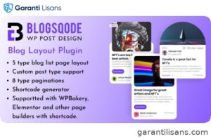 Blog Layout Plugin and News Post Design for WordPress – Blogsqode