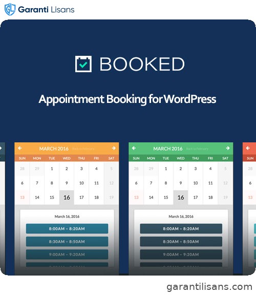 Booked – Appointment Booking for WordPress
