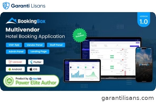 BookingBox – Complete MultiVendor Hotel Booking Application SAAS