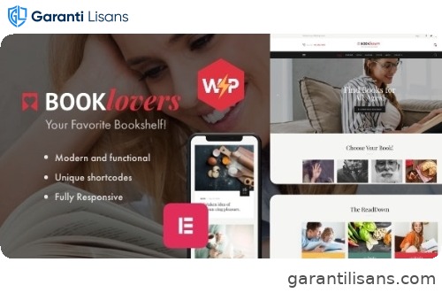Booklovers – Publishing House & Book Store WordPress Theme + RTL