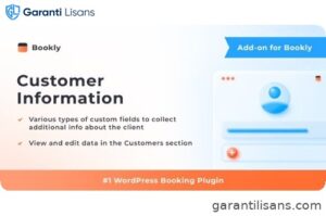 Bookly Customer Information (Add-on)