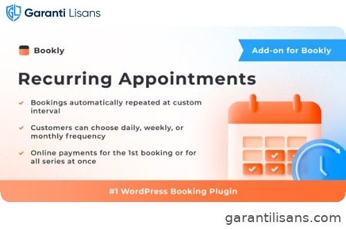 Bookly Recurring Appointments (Add-on)