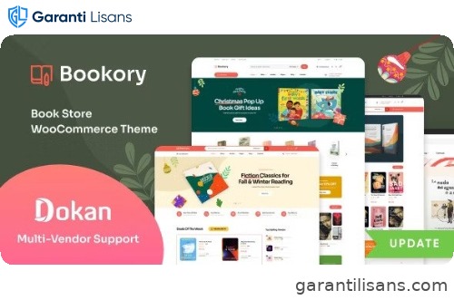 Bookory – Book Store WooCommerce Theme