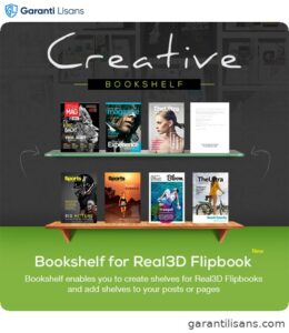 Bookshelf for Real3D Flipbook Addon