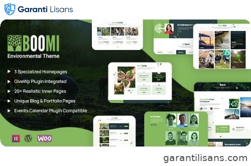Boomi – Environment & Ecology WordPress Theme