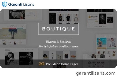 Boutique – Kute Fashion WooCommerce Theme ( RTL Supported )