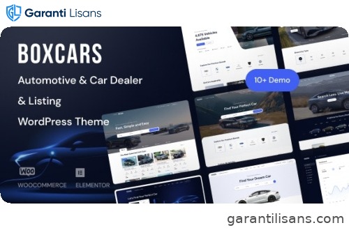 Boxcar – Automotive & Car Dealer WordPress Theme
