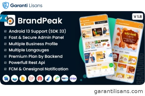 BrandPeak: Festival Poster Maker, Business Post, Political Post Maker App